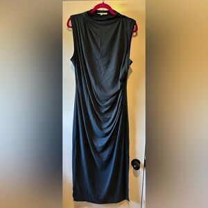 Reiss Elegant Black Sleeveless Dress